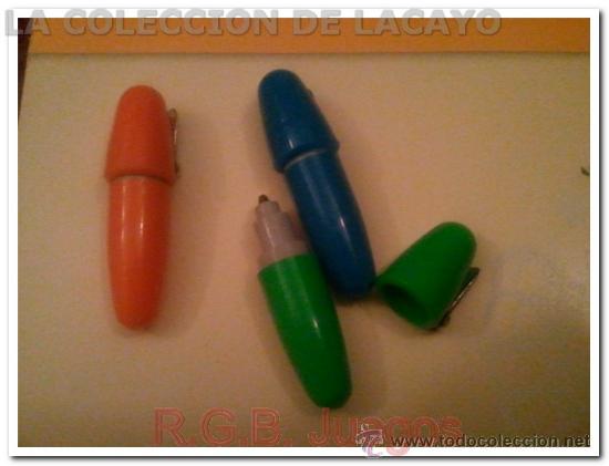 Stylos-bille anciens: MINI BOLIGRAFO A&Ntilde;OS 80. 3,5 cmts.POSIBLEMENTE EL MAS PEQUE&Ntilde;O DEL MERCADO