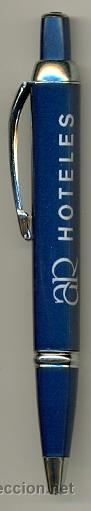 Bol&iacute;grafos antiguos: 23-914. Boligrafo. A.R. Hoteles