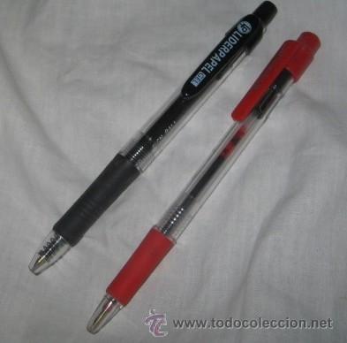 Stylos-bille anciens: LOTE DE 2 BOL&Iacute;GRAFOS DE GEL LIDERPAPEL