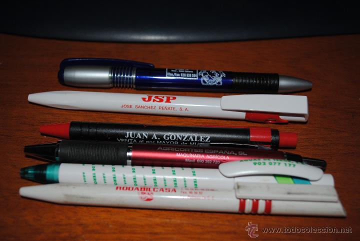 Stylos-bille anciens: LOTE DE BOL&Iacute;GRAFOS DE GANARIAS