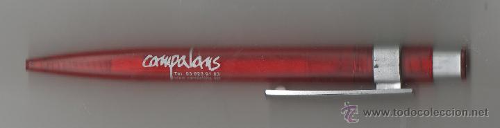 Stylos-bille anciens: CAMPING CAMPALANS &middot; BORRED&Agrave; &middot; BOL&Iacute;GRAFO DE PROPAGANDA