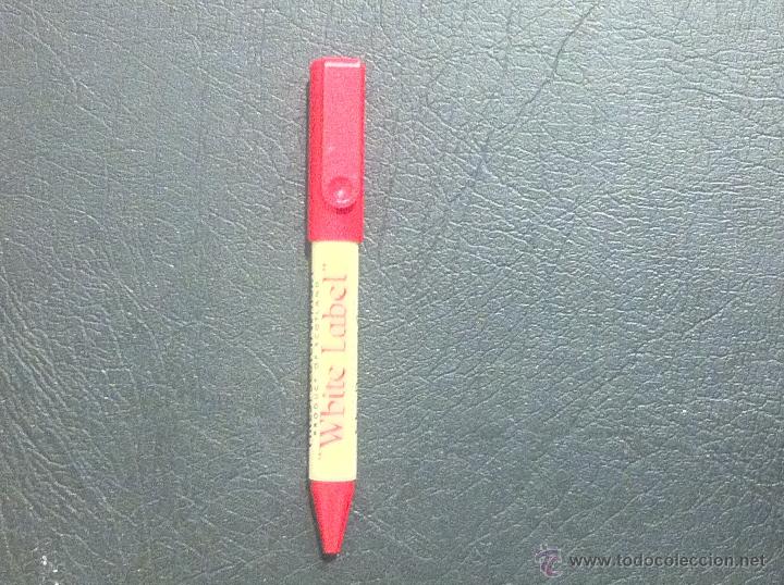 Stylos-bille anciens: BOL&Iacute;GRAFO WHITE LABEL - FINEST SCOTCH WHISKY - WHITELABEL.