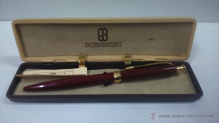 Bol&iacute;grafos antiguos: BOLIGRAFO BORGHINI - Foto 1