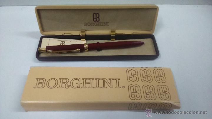 Bol&iacute;grafos antiguos: BOLIGRAFO BORGHINI - Foto 2
