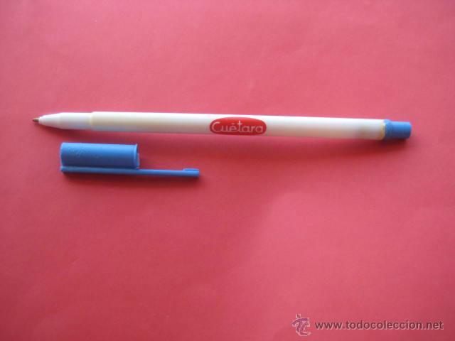 Stylos-bille anciens: BOLIGRAFO PUBLICITARIO. GALLETAS CUETARA.A&Ntilde;OS 70.. ENVIO INCLUIDO.