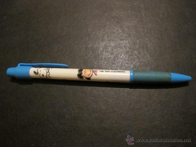Bol&iacute;grafos antiguos: boligrafo snoopy - Foto 1