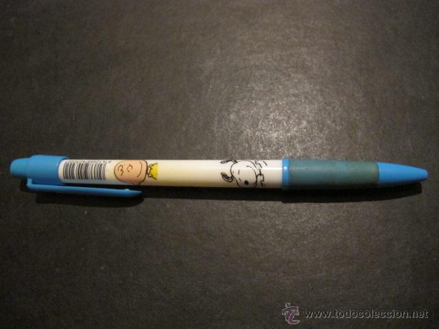 Bol&iacute;grafos antiguos: boligrafo snoopy - Foto 2