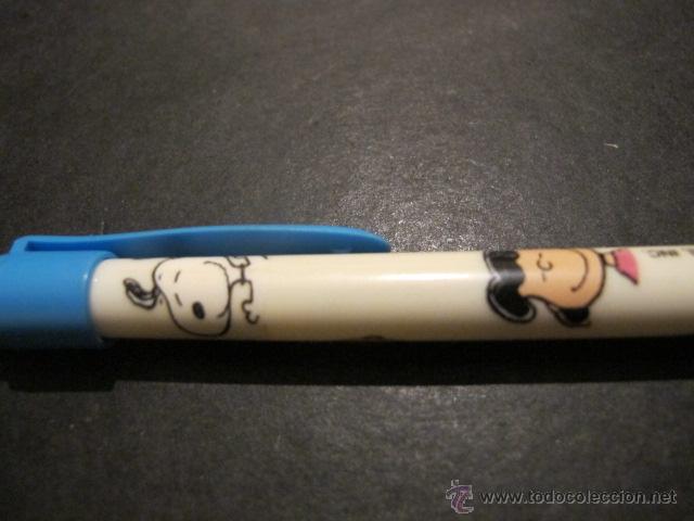 Bol&iacute;grafos antiguos: boligrafo snoopy - Foto 3