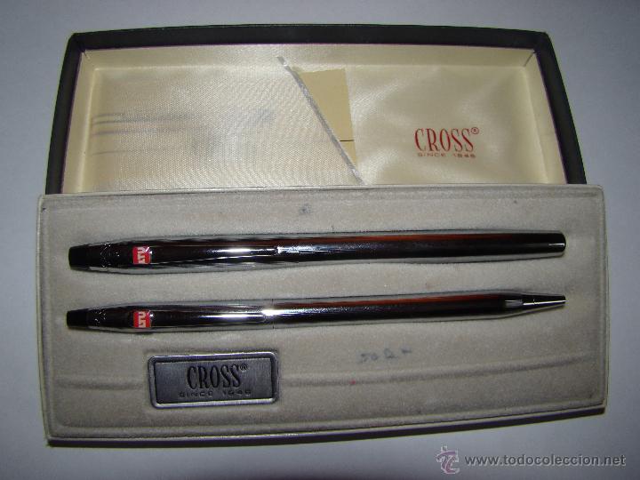 Bol&iacute;grafos antiguos: CROSS CHROME 3525 - LTU - Foto 1