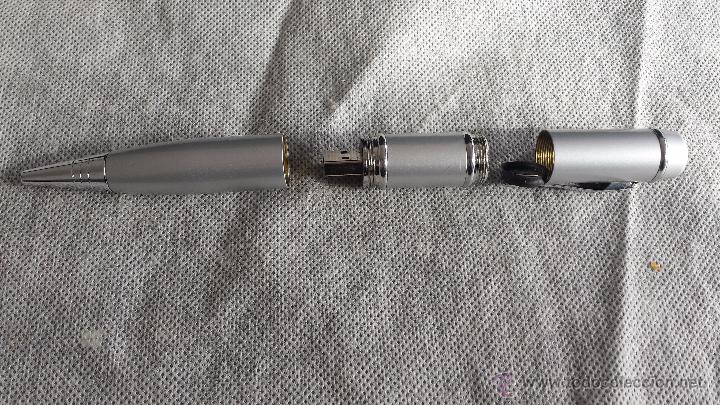 Stylos-bille anciens: BOL&Iacute;GRAFO CON USB Y PUNTERO L&Aacute;SER; FUNCIONA BIEN; BUEN ESTADO