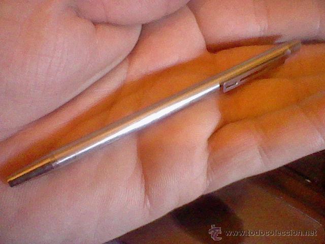 Stylos-bille anciens: BOLIGRAFO ULTRA FINA PILOT ACERO 11 CMS