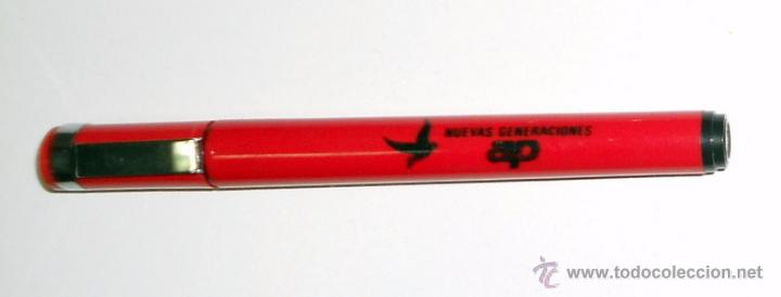 Penne a sfera antiche: BOLIGRAFO ANTIGUO EUROWAY ITALY.PROPAGANDA POLITICA.NUEVAS GENERACIONES ALIANZA POPULAR.A&Ntilde;OS 70 70`S