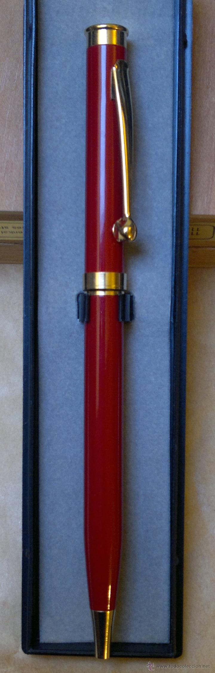 Penne a sfera antiche: BOLIGRAGO DE ESTILO, CUERPO ROJO, NUEVO SIN USAR