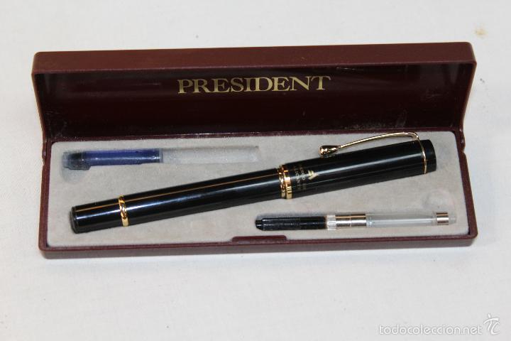 Bol&iacute;grafos antiguos: ESTILOGRAFICA PRESIDENTE - MARKSMAN - Foto 1