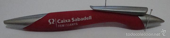Stylos-bille anciens: (TC-7) BOLIGRAFO PUBLICIDAD TEMA BANCOS CAJAS CAIXA SABADELL