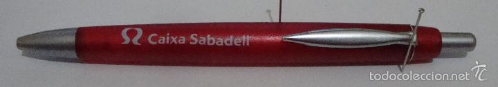 Stylos-bille anciens: (TC-7) BOLIGRAFO PUBLICIDAD TEMA BANCOS CAJAS CAIXA SABADELL