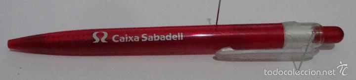 Stylos-bille anciens: (TC-7) BOLIGRAFO PUBLICIDAD TEMA BANCOS CAJAS CAIXA SABADELL
