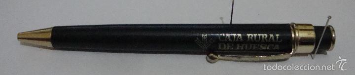 Stylos-bille anciens: (TC-7) BOLIGRAFO PUBLICIDAD TEMA BANCOS CAJAS BANCO CAJA RURAL DE HUESCA