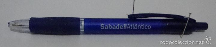 Stylos-bille anciens: (TC-7) BOLIGRAFO PUBLICIDAD TEMA BANCOS CAJAS SABADELL ATLANTICO