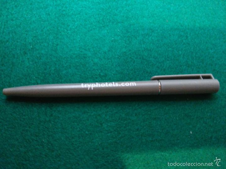 Stylos-bille anciens: BOLIGRAFO PUBLICITARIO de los TRYP HOTELES. CADENA MELIA