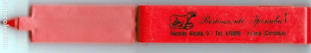 Stylos-bille anciens: BOLIGRAFO RESTAURANTE IPONUBA BAENA ( CORDOBA )