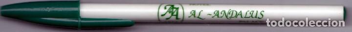 Stylos-bille anciens: BOLIGRAFO HOTEL AL-ANDALUS PALACE SEVILLA