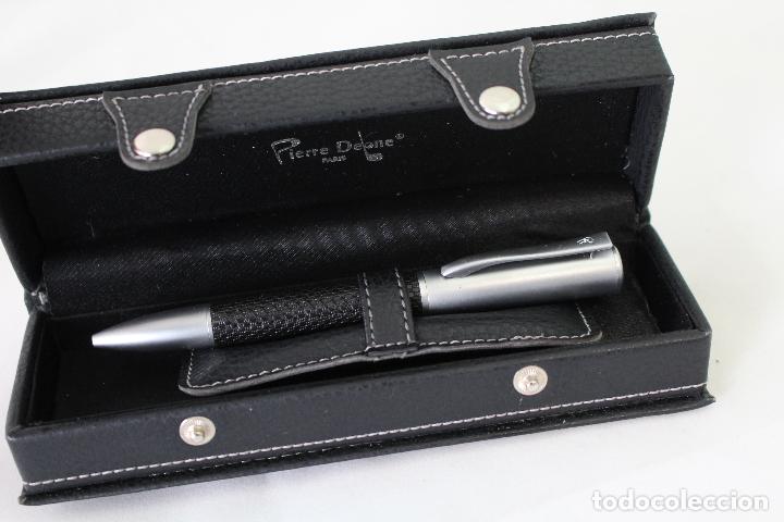 Stylos-bille anciens: boligrafo con estuche pierre delone - paris