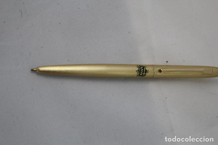 Bol&iacute;grafos antiguos: boligrafo navy pen - Foto 5