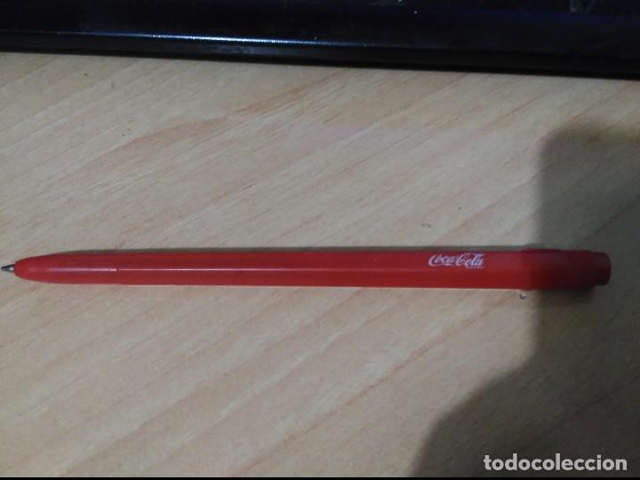 Bol&iacute;grafos antiguos: boligrafo coca cola