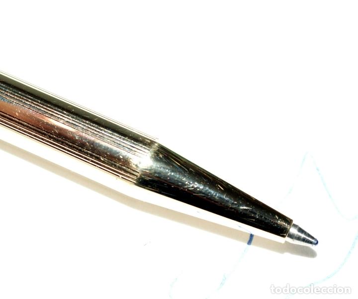 Bol&iacute;grafos antiguos: Bol&iacute;grafo SHEAFFER  chapado en Oro - Foto 4