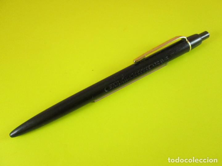 Bol&iacute;grafos antiguos: boligrafo-FABER CASTELL o2d s-germany-negro-antiguo-nos-funcionando.