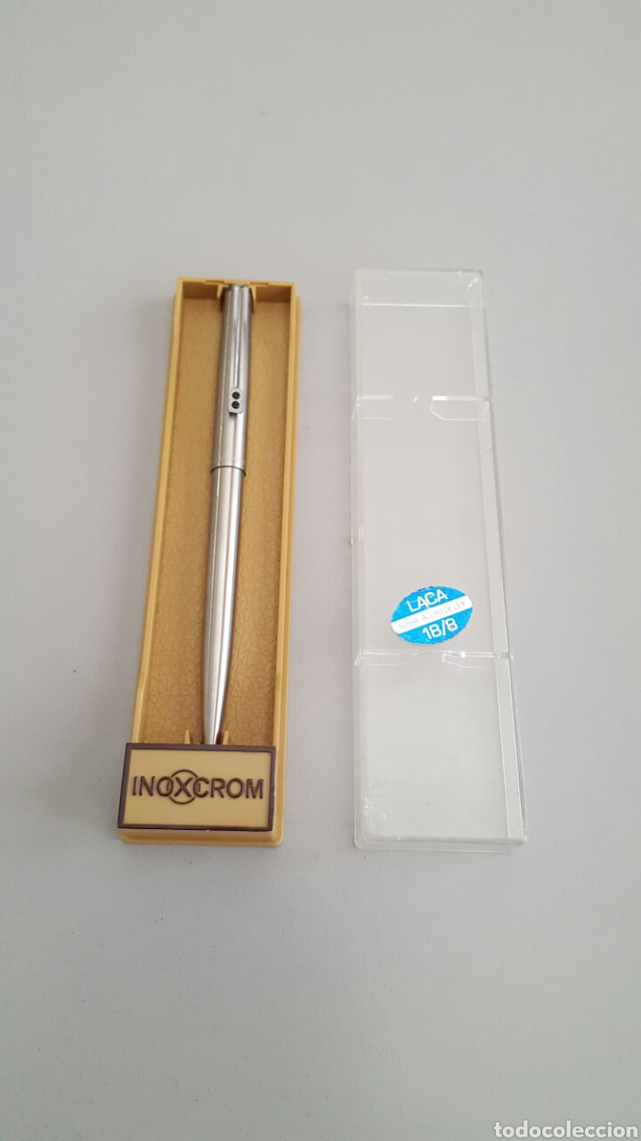 Bol&iacute;grafos antiguos: BOL&Iacute;GRAFO LACADO INOXCROM