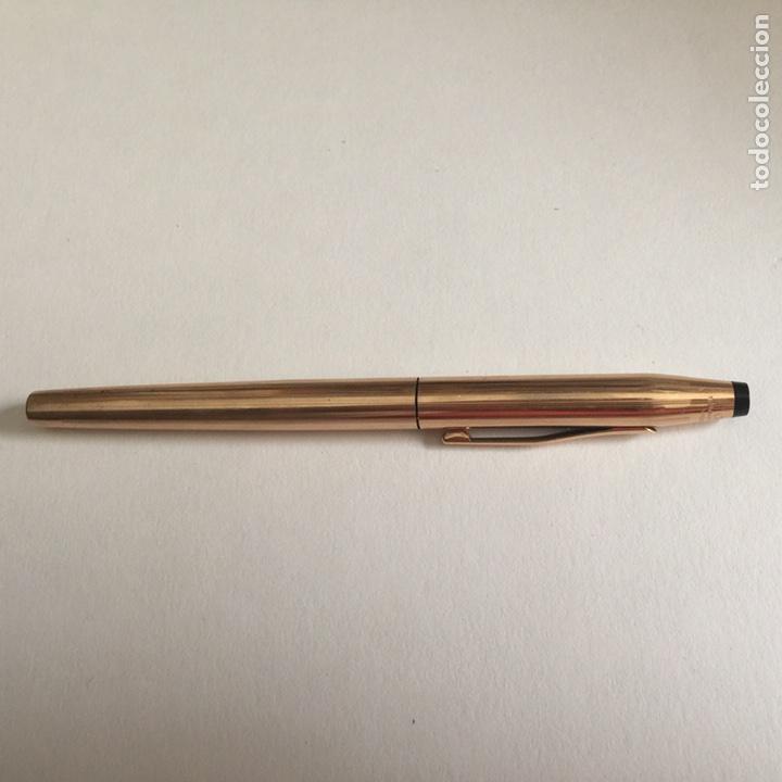 Bol&iacute;grafos antiguos: CROSS. ROLLER. ORO 14 K. IRLANDA.