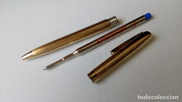 Bol&iacute;grafos antiguos: Sheaffer oro Triumph Imperial. Sin usar.. - Foto 3