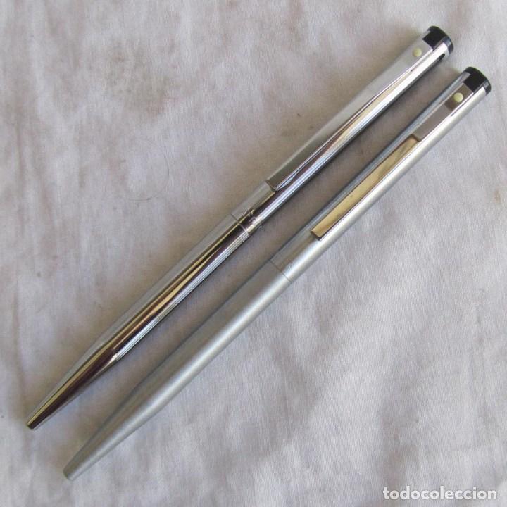 Bol&iacute;grafos antiguos: 2 bol&iacute;grafos Sheaffer con tinta - Foto 1
