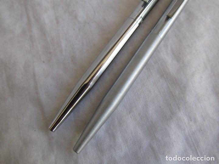Bol&iacute;grafos antiguos: 2 bol&iacute;grafos Sheaffer con tinta - Foto 4