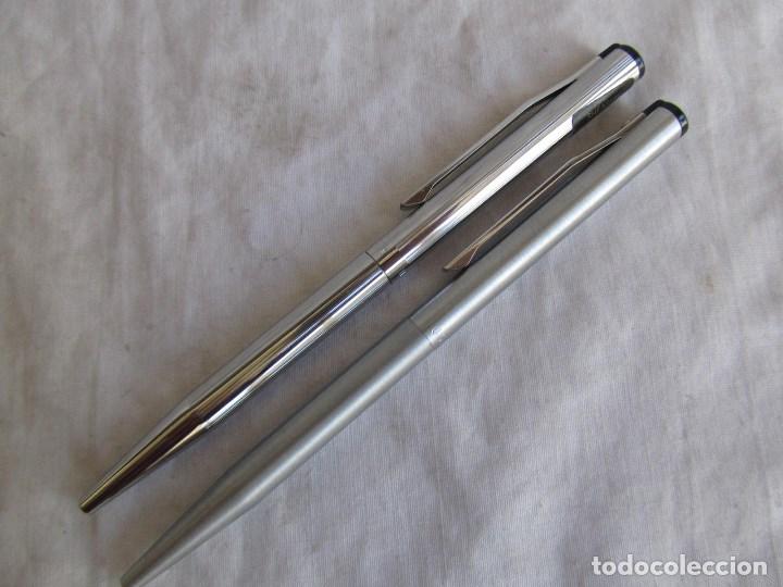 Bol&iacute;grafos antiguos: 2 bol&iacute;grafos Sheaffer con tinta - Foto 5