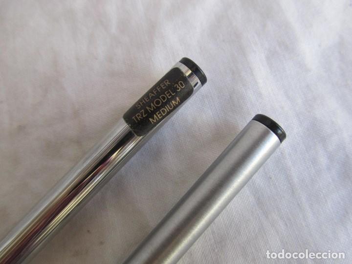 Bol&iacute;grafos antiguos: 2 bol&iacute;grafos Sheaffer con tinta - Foto 7
