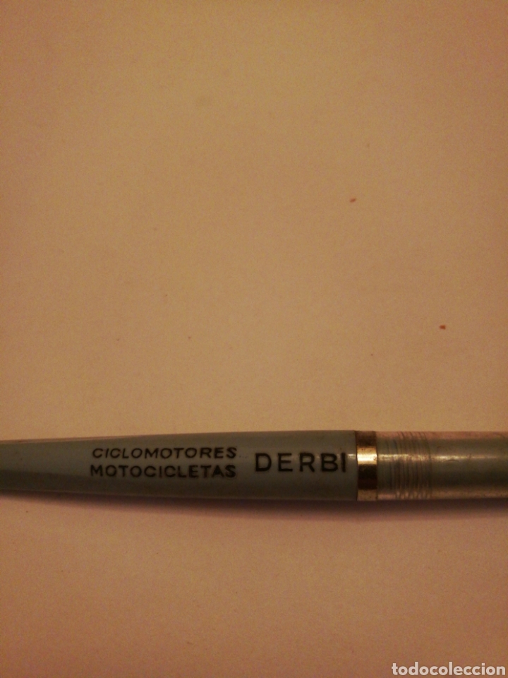 Bol&iacute;grafos antiguos: Boligrafo Derbi - Foto 1