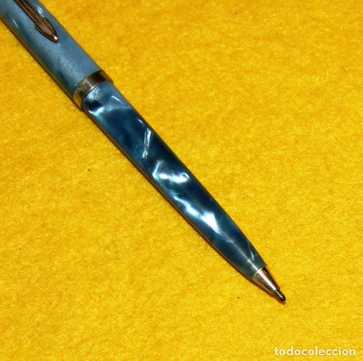 Bol&iacute;grafos antiguos: ANTIGUO BOLIGRAFO SEIMAN DE CELULOIDE - Foto 5