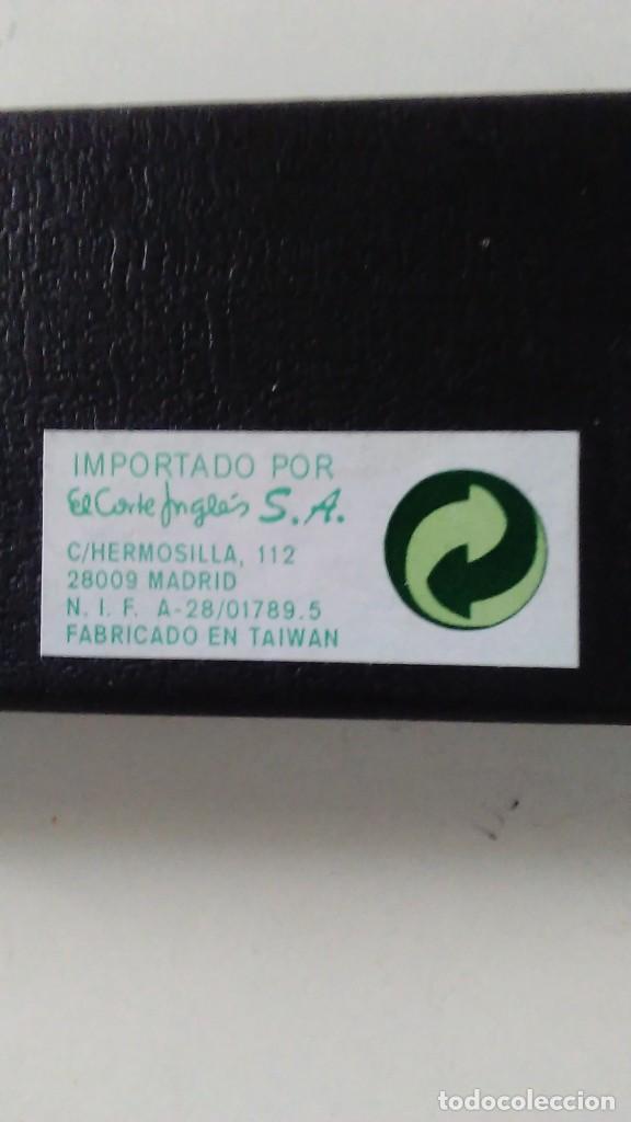 Bol&iacute;grafos antiguos: Bol&iacute;grafo de metal plateado extensible - Foto 6