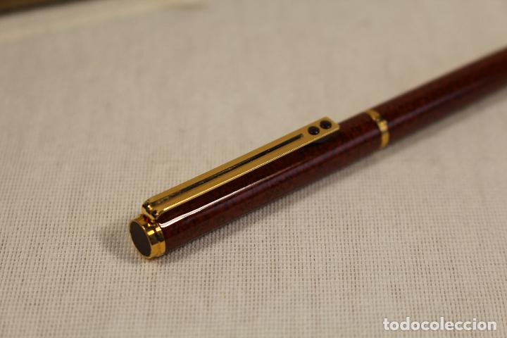 Bol&iacute;grafos antiguos: boligrafo inoxcrom - Foto 4
