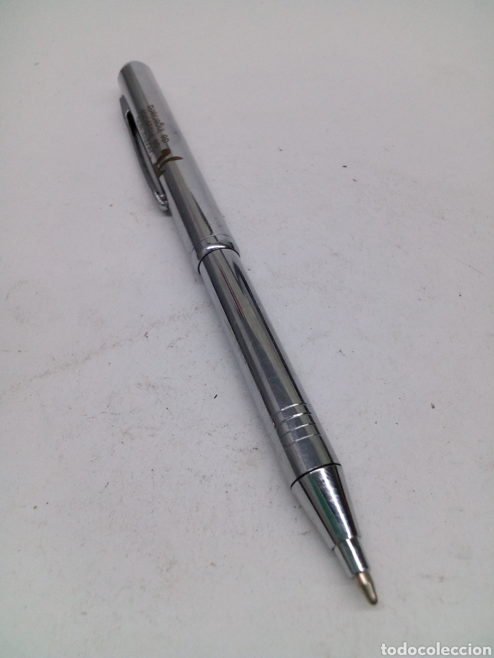 Bol&iacute;grafos antiguos: Bol&iacute;grafo acero extensible - Foto 3