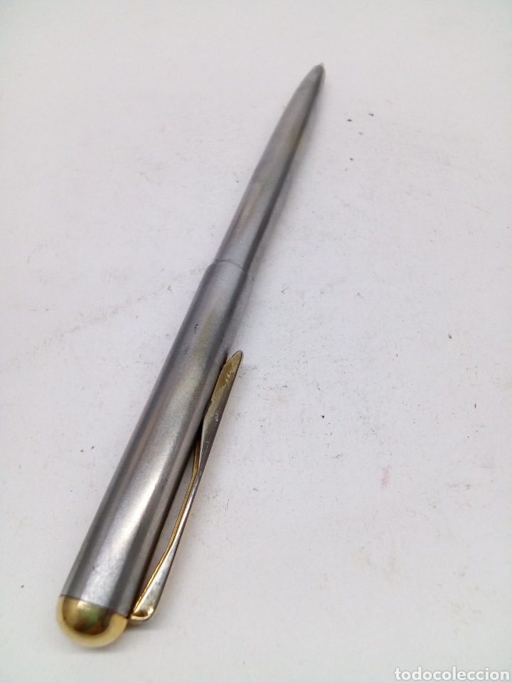 Bol&iacute;grafos antiguos: Bol&iacute;grafo gris - Foto 1
