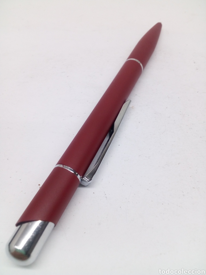 Alte Kugelschreiber: Bol&iacute;grafo lacado rojo nuevo