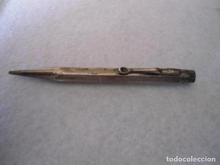 Alte Kugelschreiber: ANTIGUO LAPICERO CHAPADO PLATA 900 PARA PIEZAS