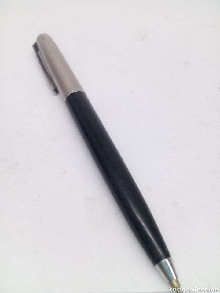 Alte Kugelschreiber: Bol&iacute;grafo Inoxcrom 55 lacado negro