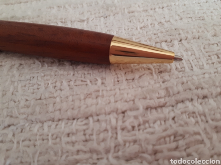 Bol&iacute;grafos antiguos: Bol&iacute;grafo Marksman? madera - Foto 2