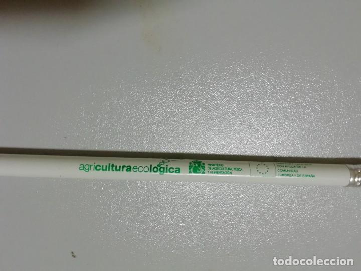 Bol&iacute;grafos antiguos: L&aacute;piz Alimentos Escol&oacute;gicos - Foto 2