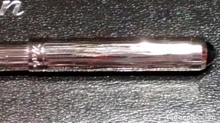 Bol&iacute;grafos antiguos: BOL&Iacute;GRAFO WALDMANN PLATA - Foto 3